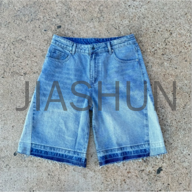 Custom Denim Shorts · Vintage wash