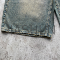 Custom Denim Shorts · 350 gsm · Vintage wash