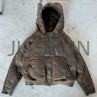 Custom Streetwear Jacket · Vintage wash