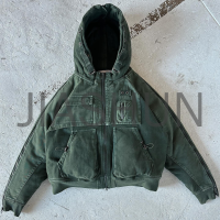 Custom Streetwear Jacket · Vintage wash