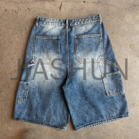 Custom Denim Shorts · 350 gsm · Vintage wash