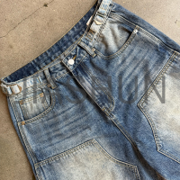 Custom Denim Shorts · 350 gsm · Vintage wash