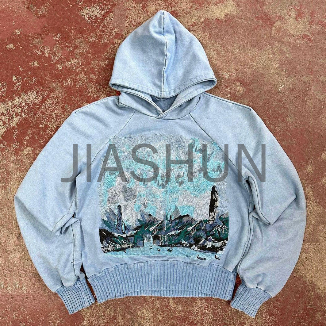 Custom Hoodie · Vintage wash · Screen print