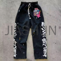400 gsm Acid Wash Baggy Flare Sweatpants