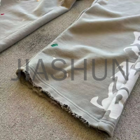 400 gsm Acid Wash Baggy Flare Sweatpants