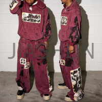 Custom Hoodie Set · Vintage wash · DTG print
