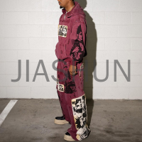 Custom Hoodie Set · Vintage wash · DTG print