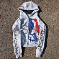 Sun Faded Vintage Heavyweight Cotton Hoodie DTG Graphic