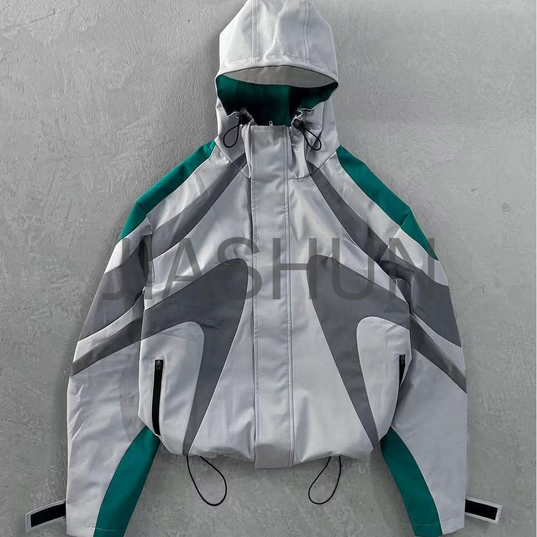 Custom Oversized Hooded Streetwear Jacket · 350 gsm