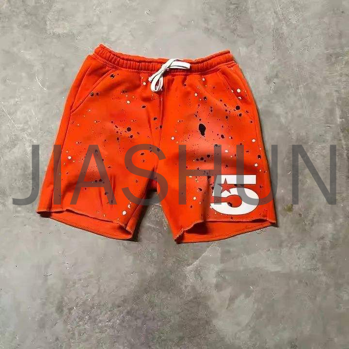 Custom Vintage Streetwear Shorts · Vintage wash · Puff print