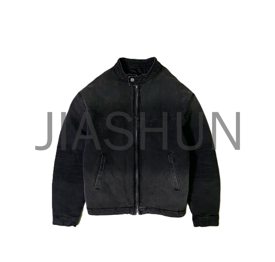Custom Vintage Denim Jacket · 300 gsm