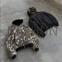 Custom Camo Reversible Padded Jacket