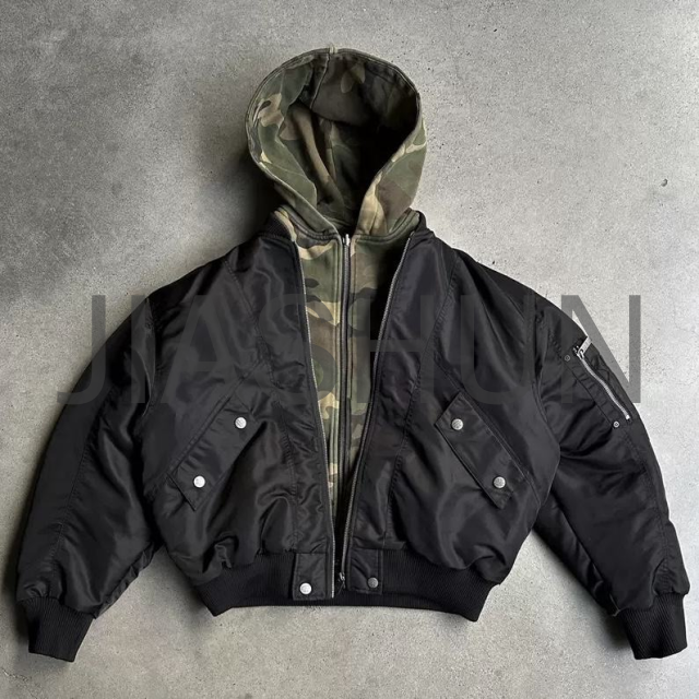 Custom Oversized Camo Hoodie
