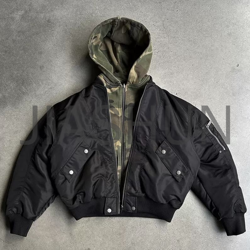 Custom Oversized Camo Hoodie
