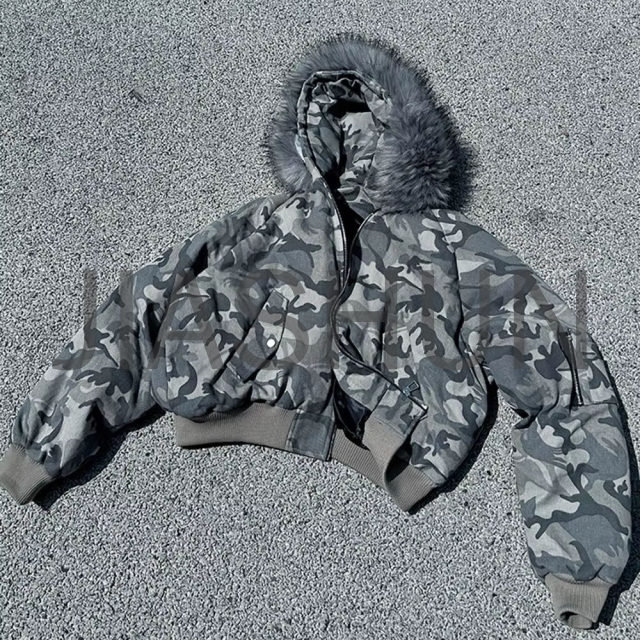 Custom Camo Streetwear Jacket
