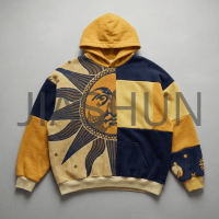 Custom Color-block Hoodie · 500 gsm