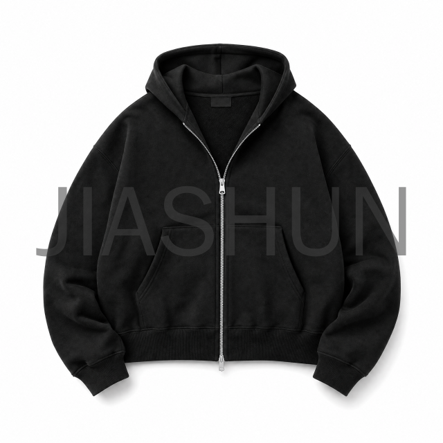 Custom Vintage Zip-Up Hoodie