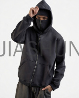 Custom Oversized Zip-Up Hoodie · 460 gsm