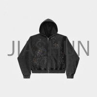 Custom Oversized Zip-Up Hoodie · 460 gsm