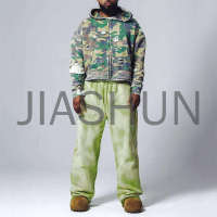 Custom Oversized Camo Hoodie · 440 gsm