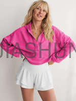 Custom Crop Oversized Hoodie · 500 gsm