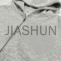 100% Cotton Zipper Cropped Heavyweight Men's Hoodies