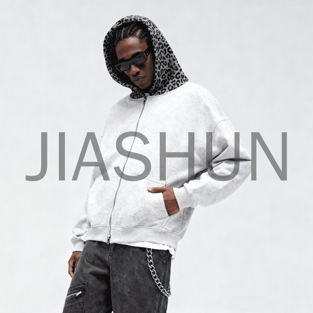 Custom Oversized Zip-Up Hoodie