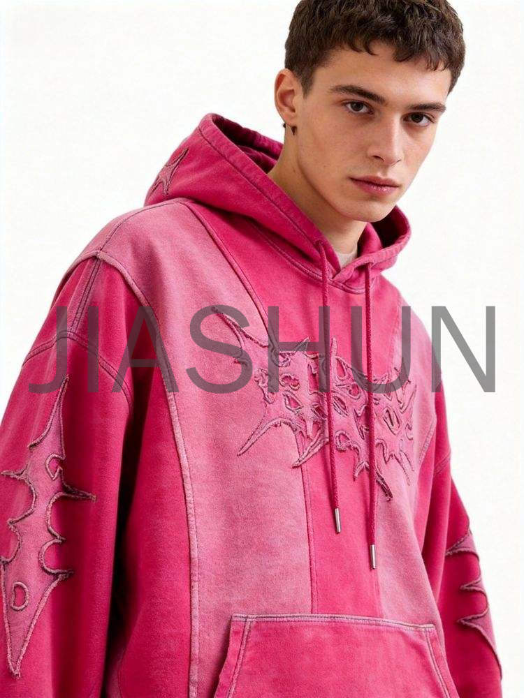 Custom Oversized Hoodie · 350 gsm · Embroidery