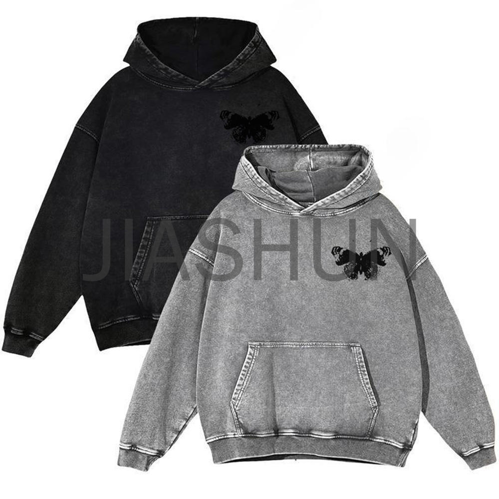 Custom Oversized Vintage Hoodie · 350 gsm