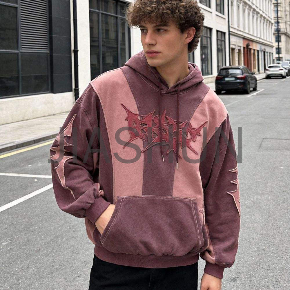 Custom Oversized Vintage Hoodie · 350 gsm