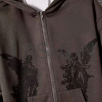 Custom Oversized Vintage Streetwear Jacket · 350 gsm