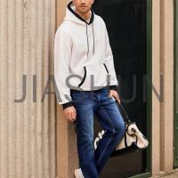 Custom Oversized Color-block Hoodie · 350 gsm