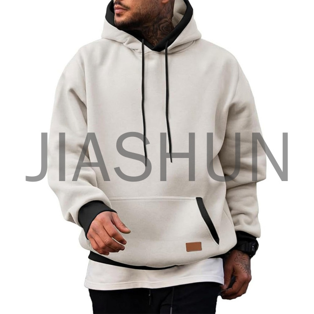 Custom Oversized Color-block Hoodie