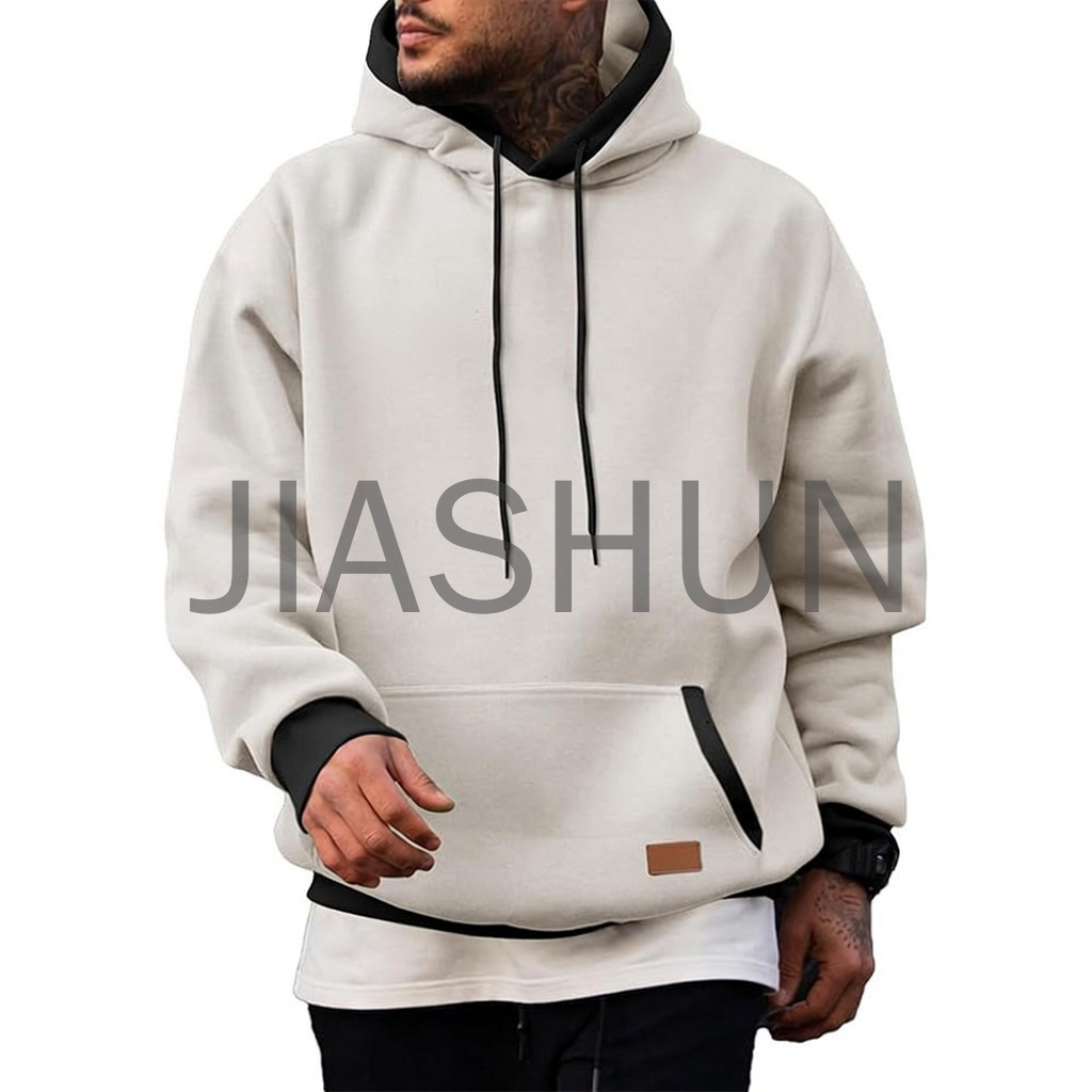 Custom Oversized Color-block Hoodie · 350 gsm
