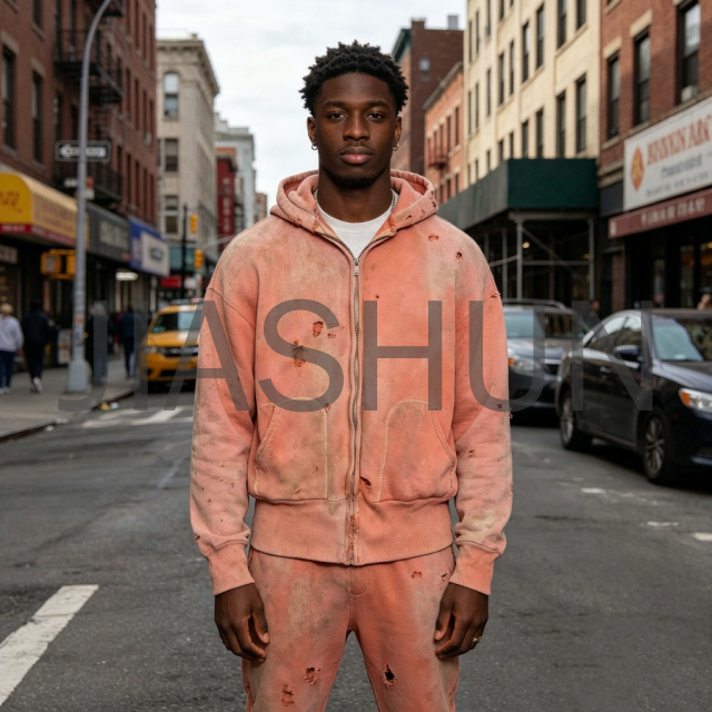 Custom Oversized Hoodie Set