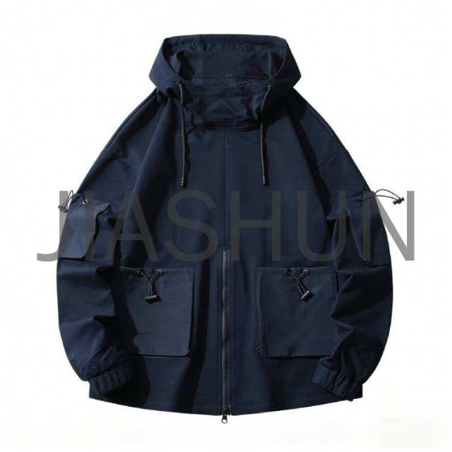 Custom Oversized Hooded Windbreaker