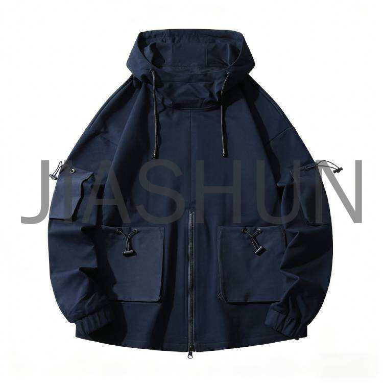 Custom Oversized Hooded Windbreaker · 420 gsm