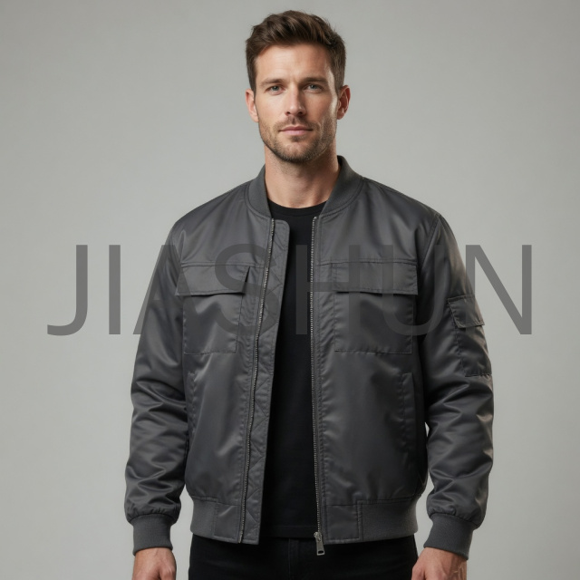 Men’s Cargo Bomber Jacket / MA‑1 Flight Jacket