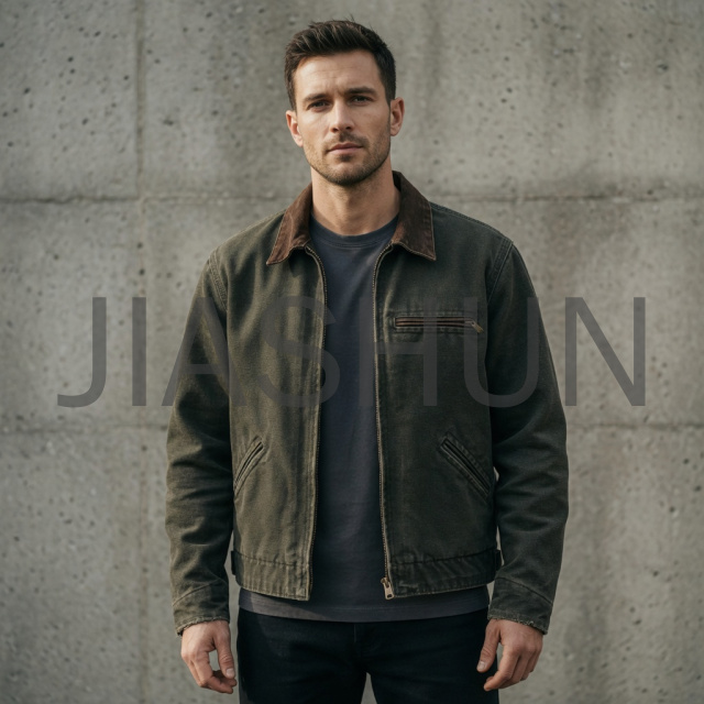 Waxed Canvas Work Jacket