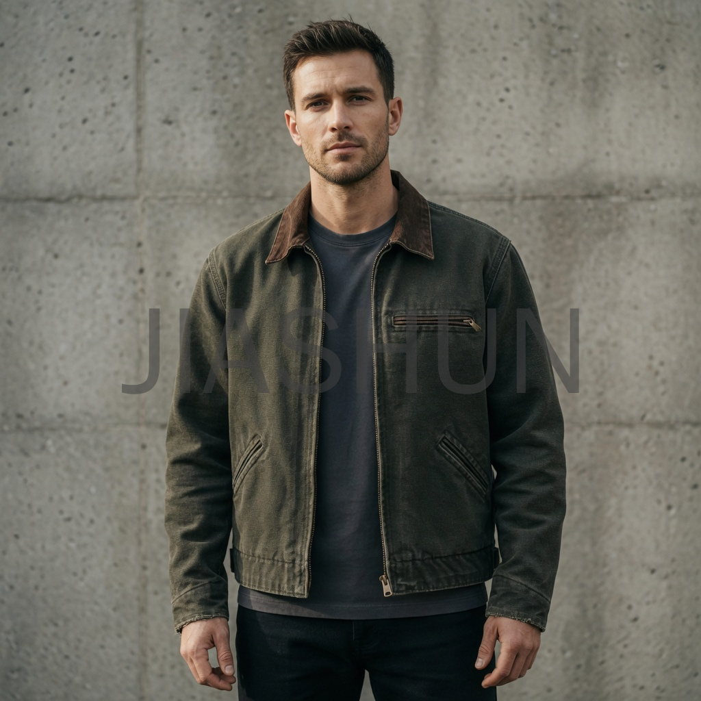 Waxed Canvas Work Jacket