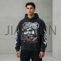 Graphic Print Hoodie