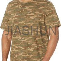 Custom Camo Lightweight Graphic T-Shirt · 320 gsm