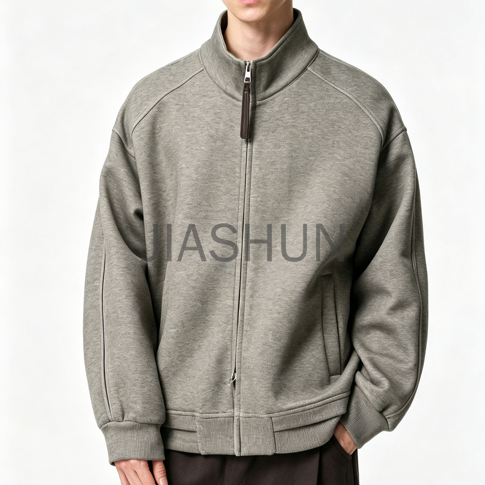 Custom Zip-Up Streetwear Jacket · 400 gsm