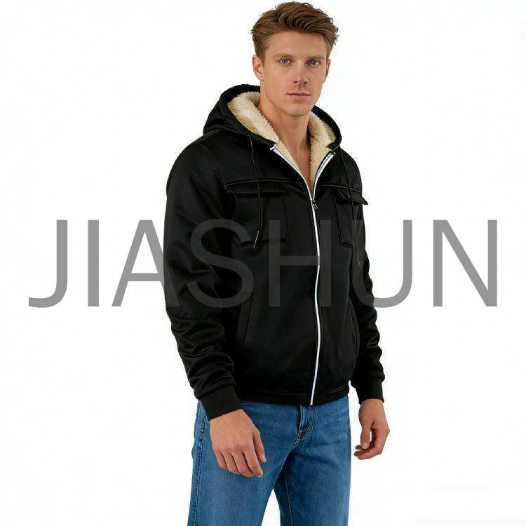 Custom Hooded Zip-Up Streetwear Jacket · 410 gsm