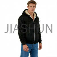 Custom Hooded Zip-Up Streetwear Jacket · 410 gsm
