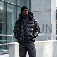 Custom Hooded Winter Padded Jacket · 400 gsm