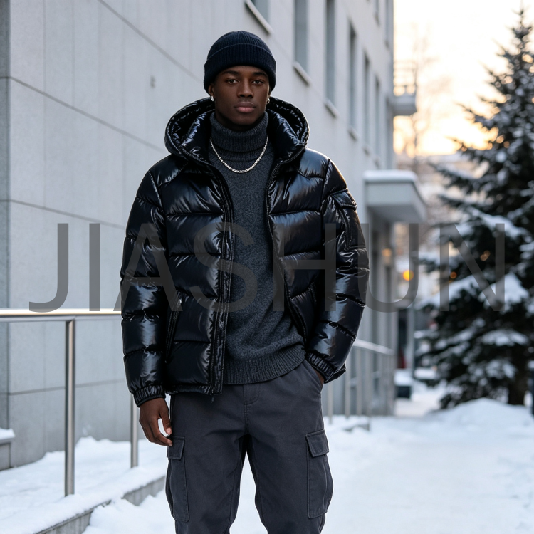 Custom Hooded Winter Padded Jacket · 400 gsm