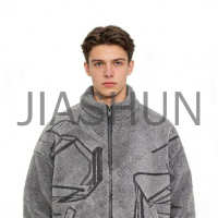 Custom Zip-Up Winter Streetwear Jacket · 440 gsm