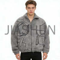 Custom Zip-Up Winter Streetwear Jacket · 440 gsm