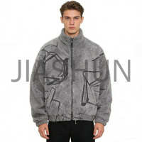 Custom Zip-Up Winter Streetwear Jacket · 440 gsm